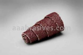 3M&trade; 7010363551 1/2 x 1 x 1/8 60 Grit X-wt 341D Full Tapered Cartridge Roll