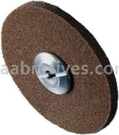 3M&trade; Scotch-Brite&trade; 7010364680 2 x 1/2 x 1/4 4A Fine EXL Unitized Wheel