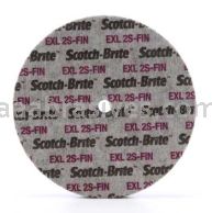 3M&trade; Scotch-Brite&trade; 7010366223 6 x 1/4 x 1 2S Fine SPR 17773A EXL Unitized Wheel