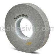 3M&trade; 7010367000 14 x 2 x 8 Scotch-Brite&trade; 9 S/C Fine EXL PRO Deburring Wheel
