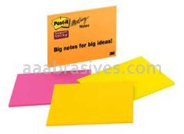 Post-it&trade; Super Sticky Notes 6845-SSP-1PK 8 in x 6 in Rio de Janeiro Collection 3M 7010371190