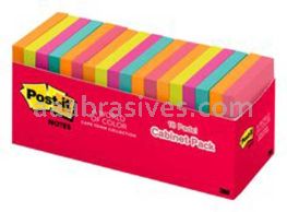Post-it&trade; Notes 654-18CTCP 3 in x 3 in Cape Town Collection 3M 7010371259