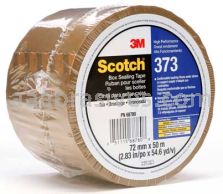 Scotch&trade; Box Sealing Tape 373 Tan 72 mm x 50 m 3M 7010374965
