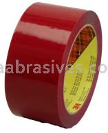 Scotch&trade; Box Sealing Tape 373 Red 48 mm x 50 m Plastic Core 3M 7010412607