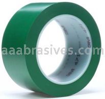 3M&trade; 7010415176 General Purpose Vinyl Tape 764 Green 3" x 36 yards