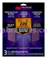 3M&trade; 7010416998 9 x 11 220 Grit Fine Pro Grade Precision&trade; Faster Sanding Sheets