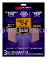3M&trade; 7010416999 9 x 11 320 Grit X-Fine Pro Grade Precision&trade; Faster Sanding Sheets