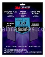 3M&trade; 7010417004 9 x 11 150 Grit Medium Pro Grade Precision&trade; Faster Sanding Sheets