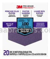 3M&trade; 7010417805 9 x 11 100 Grit Medium Pro Grade Precision&trade; Faster Sanding Sheets