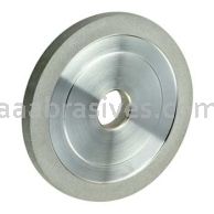 3M&trade; 7010495887 Polyimide Hybrid Bond Diamond Wheels and Tools 4X3/8X1-1/4 X=3/8 V=20 D320 675PM