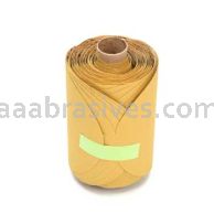 3M&trade; 7010508344 4-1/2 x 50 yds P220 Grit 255L ASO No Flex Stikit&trade; Gold Film Roll