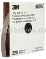 3M&trade; 7010508419 8 x 50 yds 150 Grit J-weight 211K Utility Cloth Roll