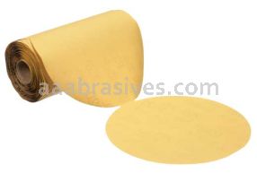 3M&trade; 7010508679 5" P120 Grit 255L Stikit&trade; Gold Film Disc Roll
