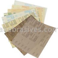 3M&trade; 7010510261 8-1/2 x 11 15 Micron 268L Microfinishing PSA Film Sheet