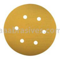 3M&trade; 7010511604 6" P150 Grit 255L Hookit&trade; Gold Film Sanding Disc