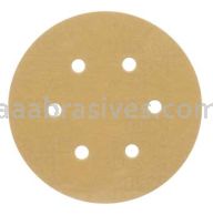 3M&trade; 7010518124 6" P120 Grit C-wt 236U Hookit&trade; Paper Sanding Disc