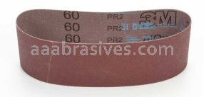 3M&trade; 7010532411 8 x 166 P100 Grit X-wt 340D Cloth Belt