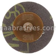 3M&trade; 7010532625 4” P180 Grit XF-wt 361F A/O TR Roloc&trade; Sanding Disc