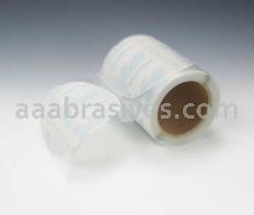 3M&trade; 7010533938 10-1/2 x 150 ft x 3 80 Micron 3 MIL 366L Microfinishing PSA Film Roll