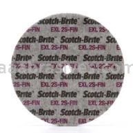 3M&trade; Scotch-Brite&trade; 7010534334 3/4 x 1/8 x 1/8 3S Fine EXL Unitized Wheel