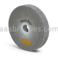 3M&trade; Scotch-Brite&trade; 7010534363 6 x 1/4 x 1 8S Fine EXL Unitized Wheel