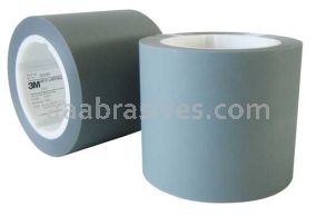 3M&trade; 7010535530 12 x 600 ft x 3 9 Micron roll 3 MIL 461X Lapping Film