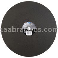 Norton 18 x 3/8 x 1 Asphalt Green Concrete w/ Pin Hole Hot Pressed Type 01 Straight Wheel