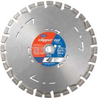 Norton 70184684544 Clipper DUO Asphalt 16 x .125 x 1"/20mm Segmented Rim High-Speed Blade