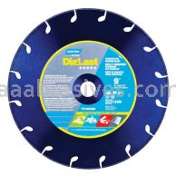 Norton Abrasives 70184694056 9 x .060 x 7/8 DiaLast Diamond Type 01 Circular Saw Cut-Off Wheel