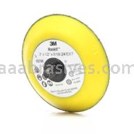 3M&trade; 7100001985 3 x 1/2 x 5/16-24 Hookit&trade; External Disc Pad 02700