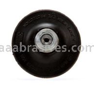 3M&trade; 7100002305 3 x 1/4-20 Roloc&trade; TR Hard Internal Disc Pad 45091