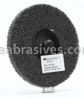 3M&trade; Scotch-Brite&trade; Roloc&trade; 7100005209 3 in x NH 2S FIN EXL Unitized Wheel TR
