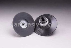 3M&trade; 7100010386 3 x 1/4-20 Roloc&trade; TR Soft Internal Disc Pad 45090