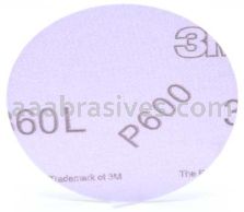 3M&trade; 7100010767 3" P600 Grit 360L Hookit&trade; Film Disc