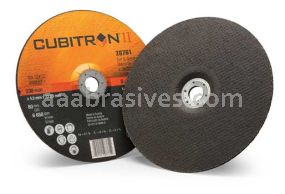 3M&trade; 7100019075 Cubitron&trade; II 9 x 1/8 x 7/8 28761 T27 Cut and Grind Wheel