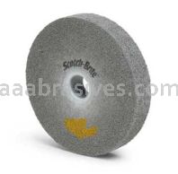 3M&trade; 7100023492 6 x 1 x 1 Scotch-Brite&trade; 9 S/C Fine EXL PRO Deburring Wheel
