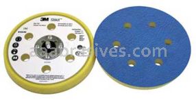 3M&trade; 7100024717 6 x 11/16 5/16-24 Stikit&trade; External D/F Low Profile Finishing Disc Pad 05646