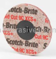 3M&trade; Scotch-Brite&trade; Roloc&trade; 7100026614 3 x NH 9C XCS+ Rapid Cut Unitized Wheel