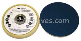 3M&trade; 7100029070 6 x 11/16 x 5/16-24 Stikit&trade; External Low Profile Finishing Disc Pad 05546