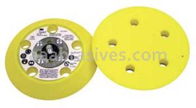 3M&trade; 7100032506 5 x 3/4 x 5/16-24 5 Holes Hookit&trade; External D/F Disc Pad 82659