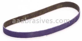 3M&trade; 7100033195 3/8 x 13 80+ Grit 786F Cubitron&trade; II File Belt