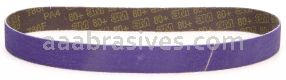 3M&trade; 7100035469 25/32 x 20 15/32 80+ Grit 786F Cubitron&trade; II File Belt