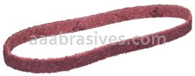 3M&trade; 7100036819 1/2 x 24-1/2 A-VFN Scotch-Brite&trade; SC-BS Surface Conditioning Belt