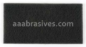 3M&trade; 7100042335 4-1/2 x 9 Grey Scotch-Brite&trade; Durable Flex Hand Pad