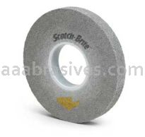 3M&trade; 7100042695 8 x 1 x 3 Scotch-Brite&trade; EXL PRO Deburring Wheel