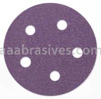 3M&trade; 7100044586 5 x NH 80+ Grit 732U Cubitron&trade; II Hookit&trade; Paper Disc