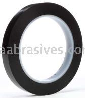 3M&trade; 7100044629 Vinyl Tape 471 Black 1/2" x 36 yards