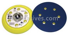 3M&trade; 7100044783 6 x 3/4 5/16-24 Stikit&trade; External D/F Disc Pad 45218