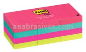Post-it&trade; Notes 653AN 1 3/8 in x 1 7/8 in Cape Town Collection 3M 7100045376