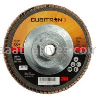 3M&trade; 7100049201 5 x 5/8-11 60+ Grit 967A T27 Cubitron&trade; II Flap Disc